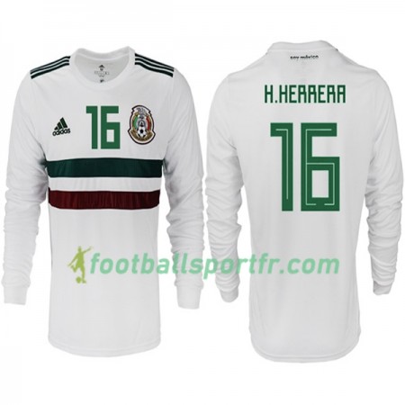 Tenue Mexique H.HERRERA 16 Extérieur Coupe du monde 2018 Maillot de Foot ML
